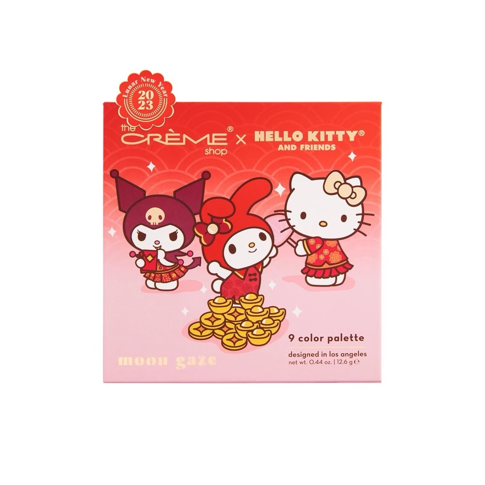 The Crème Shop x Hello Kitty and Friends Moon Gaze 2023 Eyeshadow Face Palette